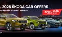 April 2026 Skoda Car Offers – Get premium cars with big savings